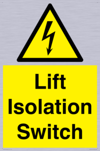 Lift Isolation Switch